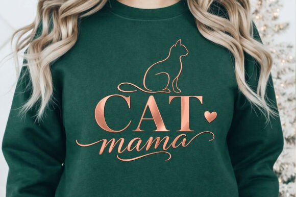 Cat Mom Mother’s Day PNG SVG