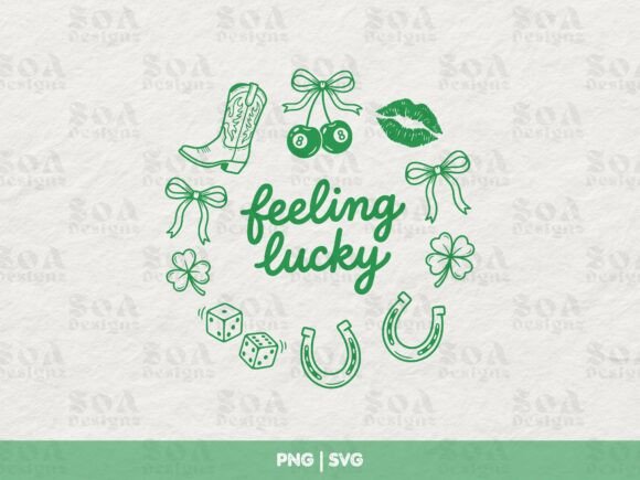 Feeling Lucky PNG SVG