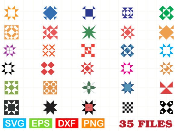 Quilting Blocks SVG Bundle