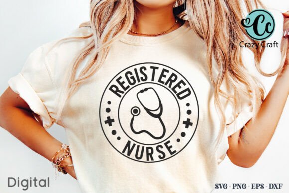 Registered Nurse SVG, Nurse PNG, RN