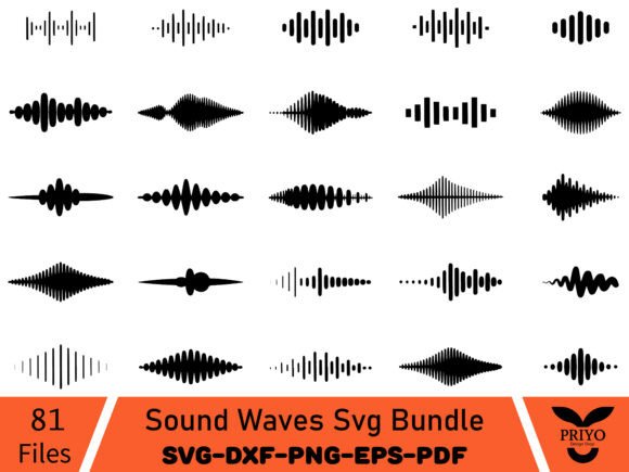 Sound Waves SVG Bundle