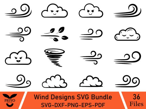 Wind Designs SVG Bundle